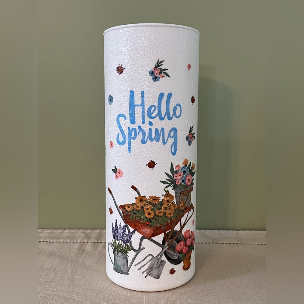 Vases, Decoupaged, Spring Decor, Home Decor - Picture 5 of 5